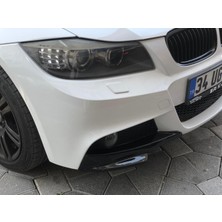 Nam Tuning Bmw E90 Tampon Ön Flap Seti 2008 2011 M Technic St P. Black