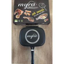 Schafer Myra Grill Pan 32 cm Çift Taraflı Tava