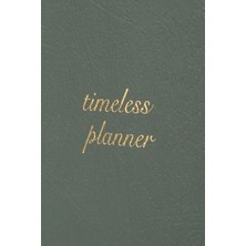 Mundo Shop Timeless Planner Defter New Year Green