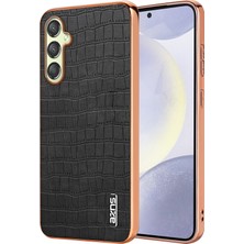 Cool-M Samsung Galaxy A25 5g (161.0 x 76.5 x 8.3mm) Timsah Dokulu Pu+Tpu Telefon Kılıfı (Yurt Dışından)