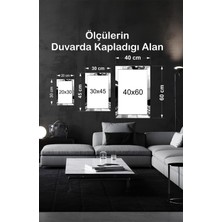Yoktayok Pleksi Çerçeveli Modern Kadın Tablo 3lü
