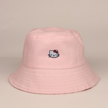 T-Funny Hello Kitty Bucket Şapka