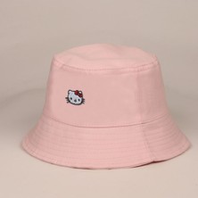 T-Funny Hello Kitty Bucket Şapka