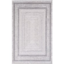 Artemis Halı Gotik 02235c Antrasit Gri Modern Bambu Halı