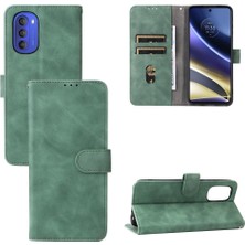 Gx Shop Motorola Moto G51 Deri Folio Flip Case Kart Ekleme Tam Için Kılıf (Yurt Dışından)