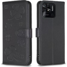 SZY Market Xiaomi Redmi 10C Çok Renkli Pu Deri Cüzdan Kart Yuvaları Için Flip Case (Yurt Dışından)