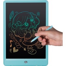 Bearrt El Yazısı Tahtası, 10 Inç Kaymaz Taşınabilir LCD El Yazısı Tahtası El Yazısı Grafiti Çizim Tahtası (Mavi) (Yurt Dışından)