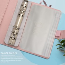 Bearrt A6 Pu Deri Defter Manyetik Kişisel Planlama Bağlayıcı 12 Bağlayıcı Cepli Bağlayıcı Fermuar Klasörü Fatura Planlama G (Yurt Dışından)