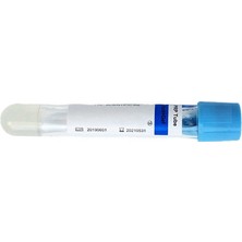 Bearrt 2x 10ML Asit Jel Alt Negatif Basınçlı Plastik Tüp Trombosit Plazma Toplama ve Ölçüm Tüpü B (Yurt Dışından)