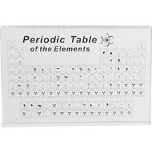 Bearrt Içinde Gerçek Elementler Bulunan Periyodik Tablo, Gerçek Elementler Periyodik Tablo, Tabanlı Tabla Periodica Con Elementos Reales (Yurt Dışından)