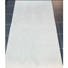 Merinos Rölyef Kaymaz Taban Aden Açık Bej Kesme Halı