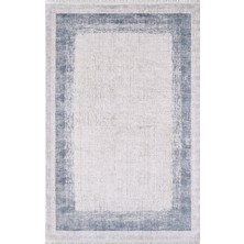 Artemis Halı Gotik 02259a Mavi Gri Eskitme Desenli Halı