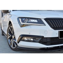 Nam Tuning Skoda Superb Sis Çerçevesi Seti Vakum 2015-2019 Arası Parlak Siyah