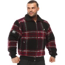 Big Sam Bordo Kaşe Yün Kışlık Mont Kaban Big Sam 4064