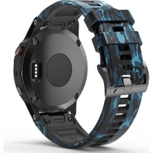 Markacase Garmin Enduro (26MM) Kamuflaj Silikon Saat Kordonu