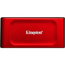 Kingston XS1000 Red External 1TB 1050-1000MBs USB 3.2 Gen 2 Taşınabilir SSD