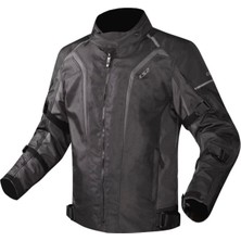 LS2 Sepang Siyah-Gri Mont 4 Mevsim Polyester Malzeme ile Aşınma Direnci ve Su Geçirmezlik