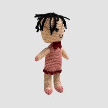 Uretti El Yapımı Amigurumi  Bebek  24CM - Bordo / Pembe