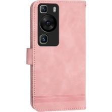 Gx Shop Huawei P60 Bileklik Nakit Cep Kartı Yuvaları Için Flip Case Premium Manyetik (Yurt Dışından)