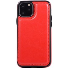 Gx Shop Kart Tutucu Kickstand ile IPhone 11 Pro Max Pu Deri Için Cüzdan Kılıf (Yurt Dışından)