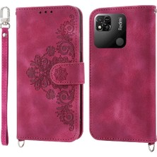 Gx Shop Xiaomi Redmi 12C Kabartmalı Darbeye Dayanıklı Çoklu Kredi Kartı Için Flip Case (Yurt Dışından)