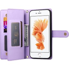 Gx Shop IPhone 7/8 Bilek Kayışı Cüzdan Bölmesi Çok Fonksiyonlu Flip Case (Yurt Dışından)