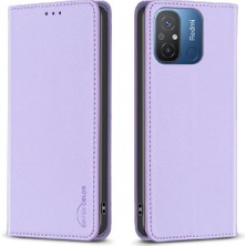 Gx Shop Xiaomi Redmi 12C Pu Deri Çok Renkli Iş Çoklu Kart Için Flip Case (Yurt Dışından)