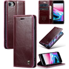 Gx Shop Iphone 6 Için Flip Case/6s Çılgın At Pu Deri Manyetik Cüzdan Kart (Yurt Dışından)