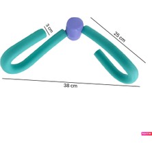 Avessa Kol Basen Sıkılaştırma Zayıflatma ve Inceltme Aleti Fitness Yoga Pilates Kelebek Egzersiz Aleti Mavi
