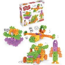 Apexma Eğitici Oyuncak Fun Fun Puzzle 128 Parça - Eğlenceli Zeka Geliştirici Yapı Tasarım