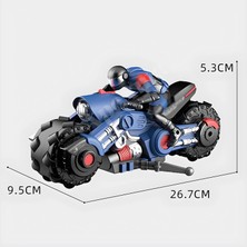 2.4ghz Uzaktan Kumandalı Şarjlı 1:10 Ölçek Akrobat Motosiklet - 360° Dönen Akrobat Motor - Full Fonksiyon Akrobat Stunt Araç