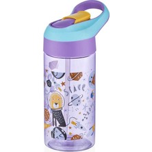 Uzspace Vagonlıfe 500 ml Pipetli Tritan Matara Karışık Renk