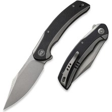 Weknife Snick Titanium Grey G10 Black Çakı