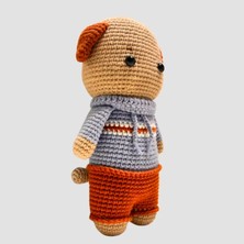 Uretti El Yapımı Amigurumi  Ayıcık 20CM - Bej