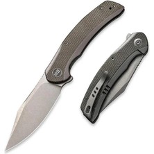 Weknife Snick Titanium Green Micarta Çakı