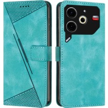 SZY Mall Tecno Pova 6 Neo Kickstand Kart Ekleme Pu Deri Cüzdan Için Flip Case (Yurt Dışından)