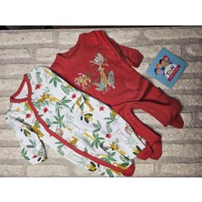 Miniworld Hayvan Desenli 2'li Patik Tulum