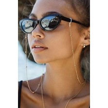 Tina Wear El Yapımı Minik Top Model Zincir Gözlük Askısı ve Güneş Gözlüğü Aksesuarı - 96169