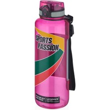 Uzspace Tritan 1200 ml Water Bottle Pink