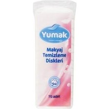 Yumak Hidrofil Disk Makyaj Temizleme Pamuğu 70'li