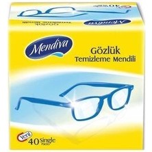 Mendiva Gözlük Temizleme Mendili 40'lı