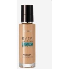 The One Oriflame Everlasting Sync Soft Matte Fondöten - Porselen COOL