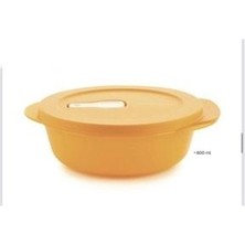 Tupperware Mikrodalga Fırın Isıtma Ve Beslenme Kabı 600 Ml Turuncu