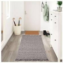 IKEA Rörkar Halı, Siyah-Natürel