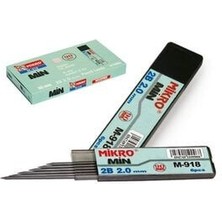 Mikro Min 2B 2.0 mm M918/24'lü Renkli Kalemler Ölçüleriyle Pratik Kullanım Sunar