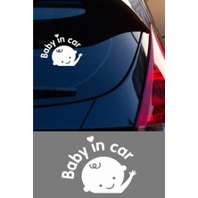 Mıgnatıs Bebek Var Resmi Oto Araba Cam Sticker Çıkartma Bilgisayarlar,kamyonlar, Motosikletler Için