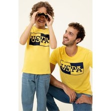 U.S. Polo Assn. Sarı Erkek T-Shirt