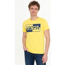 U.S. Polo Assn. Sarı Erkek T-Shirt
