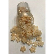 öztürk Papatya Işleme Pul. Paket Içi Tahmini 230 Adet. Renk: Ekru