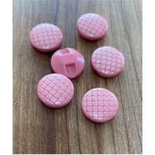 öztürk Petek Desenli Polyester Bebe Düğme 1.5cm 6'lı Paket